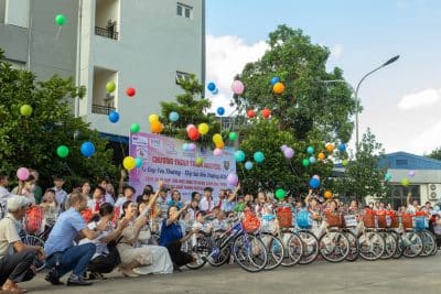 Chương Trình Thiện Nguyện: “Xe đạp yêu thương – Tiếp sức đến trường”